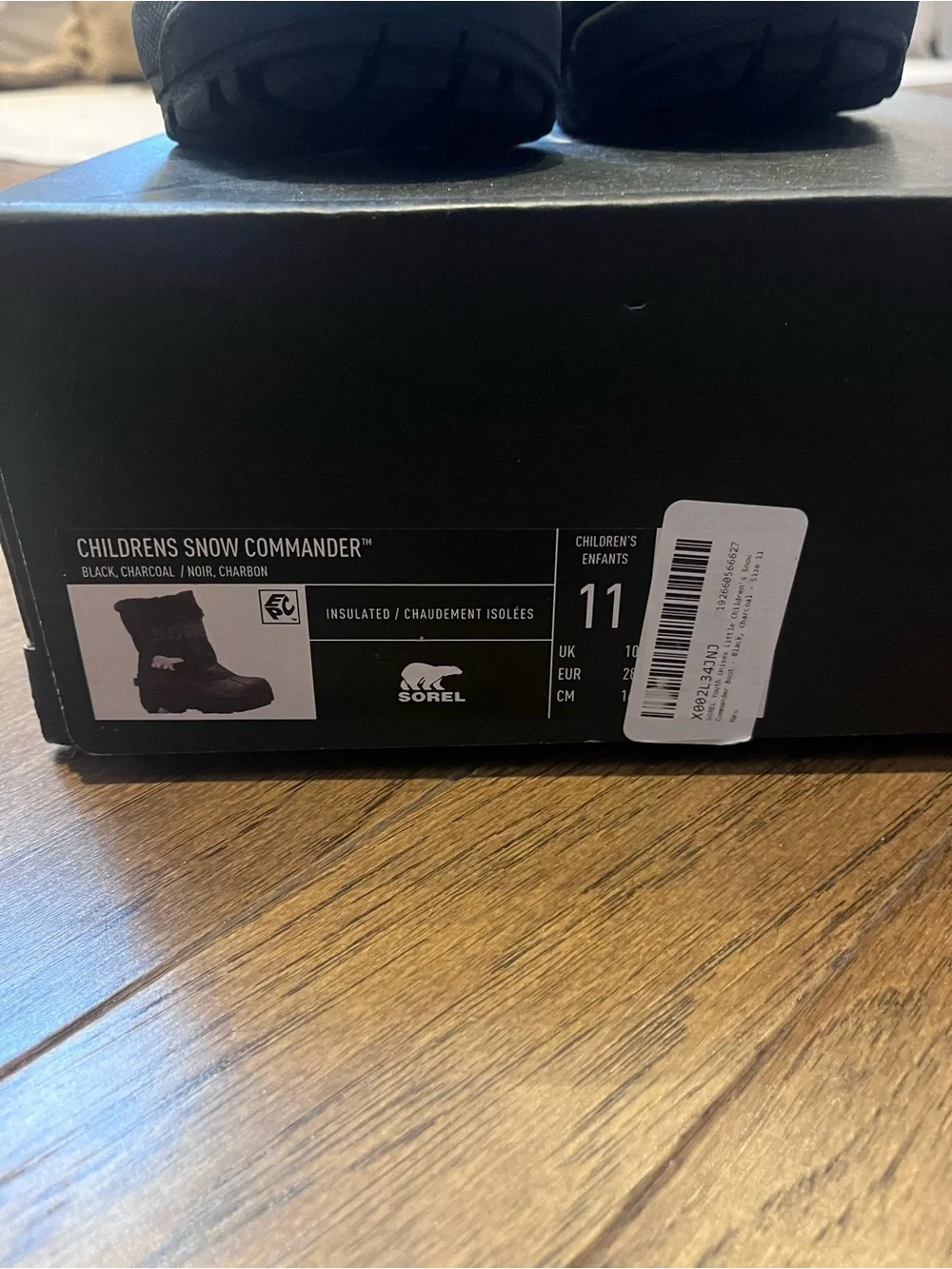 Sorel Kids Commander Snow Boots - size 11